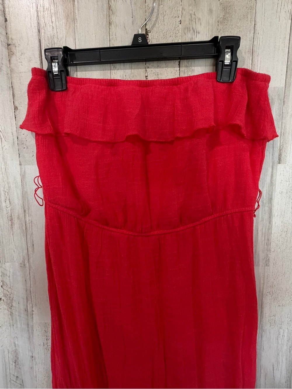 Off-Shoulder Ruffle Midi Dress - Women